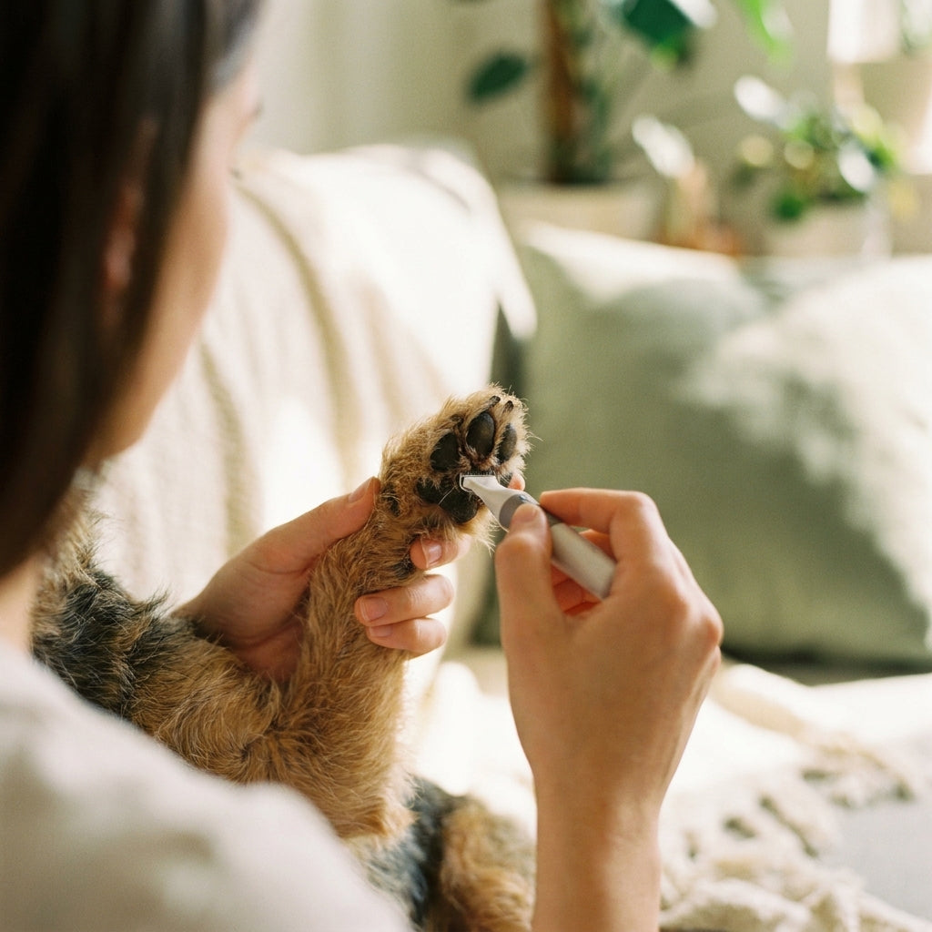 Tondeuse pattes pour chien