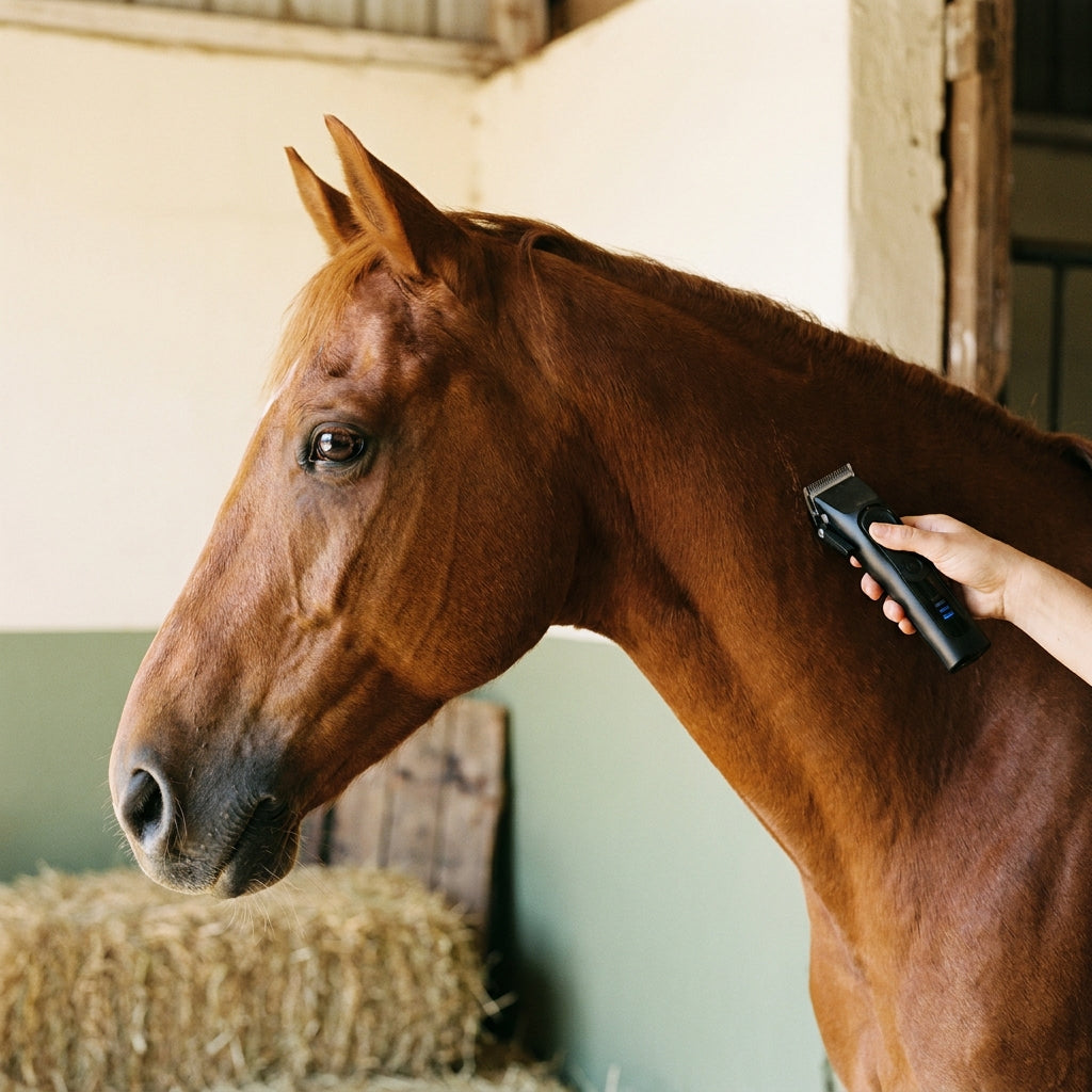 Tondeuse sans fil pour cheval