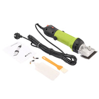 Tondeuse électrique rechargeable 1200 W pour chevaux et moutons — Vert