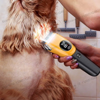 Tondeuse rechargeable à faible bruit pour chiens et chats