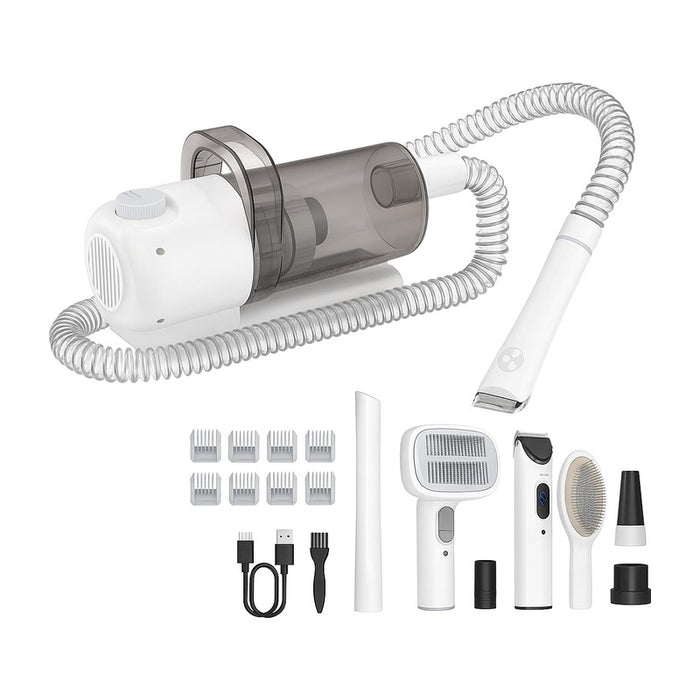 Aspirateur de toilettage 2,5 L avec tondeuse intégrée 10000 Pa sur fond blanc