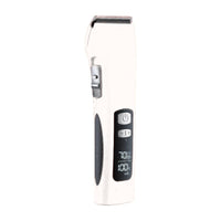 Blanc appareil - tondeuse rechargeable sans fil a faible bruit pour chien