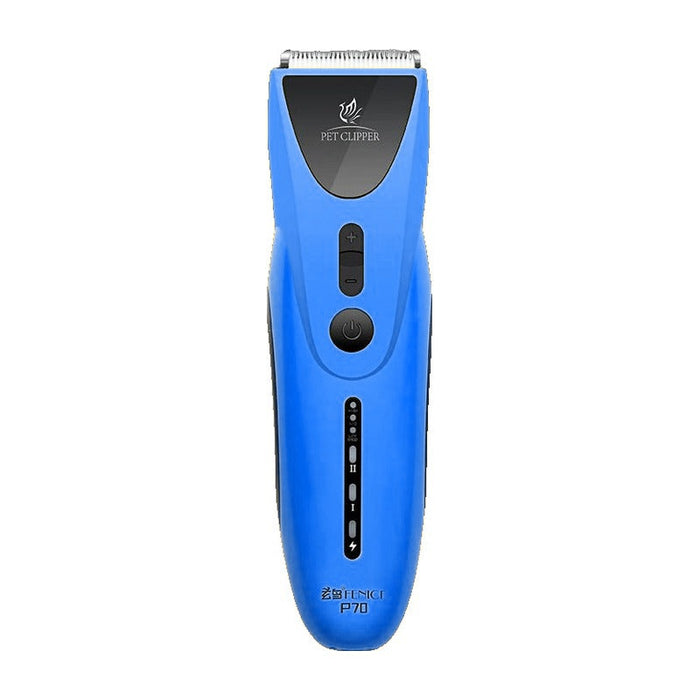 Bleu - tondeuse rechargeable silencieuse pour chiens et chats portable