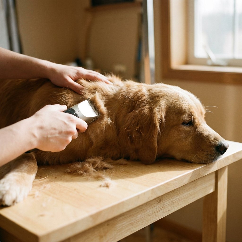 Une coupe douce pour les poils sensibles