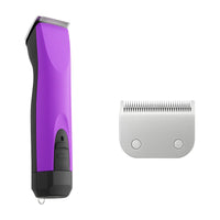 Violet - tondeuse electrique sans fil rechargeable pour chiens et chats