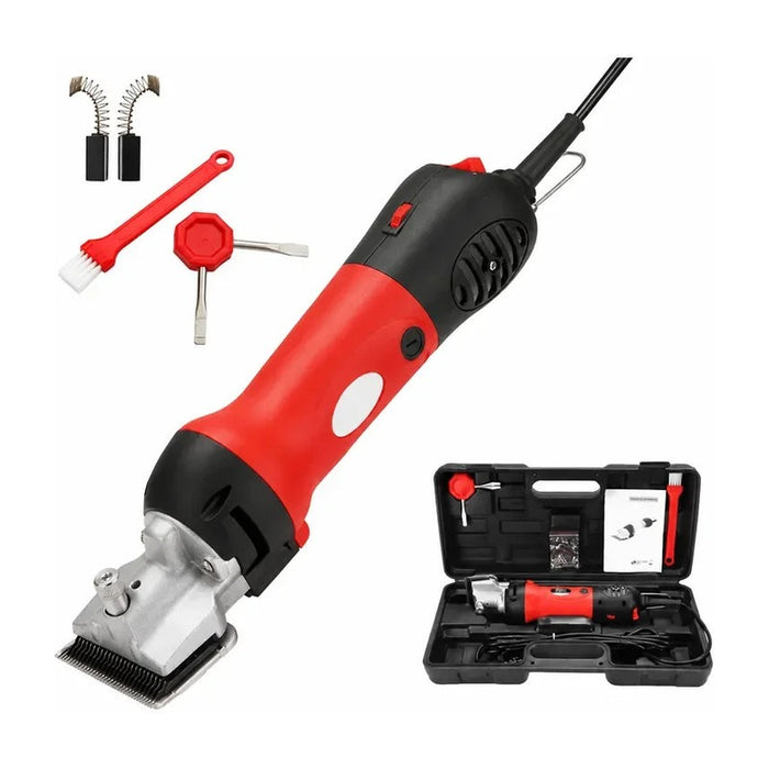 Tondeuse électrique 320W pour moutons, chevaux et gros animaux sur fond blanc