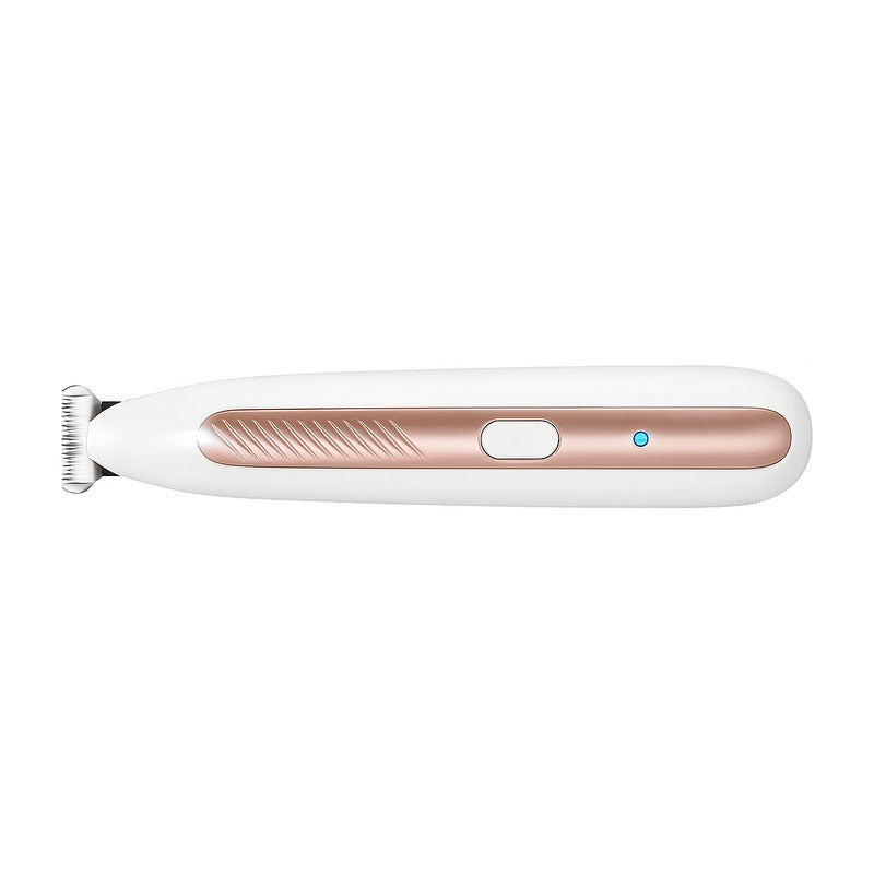 Tondeuse électrique étanche pour pattes de chien et chat sur fond blanc