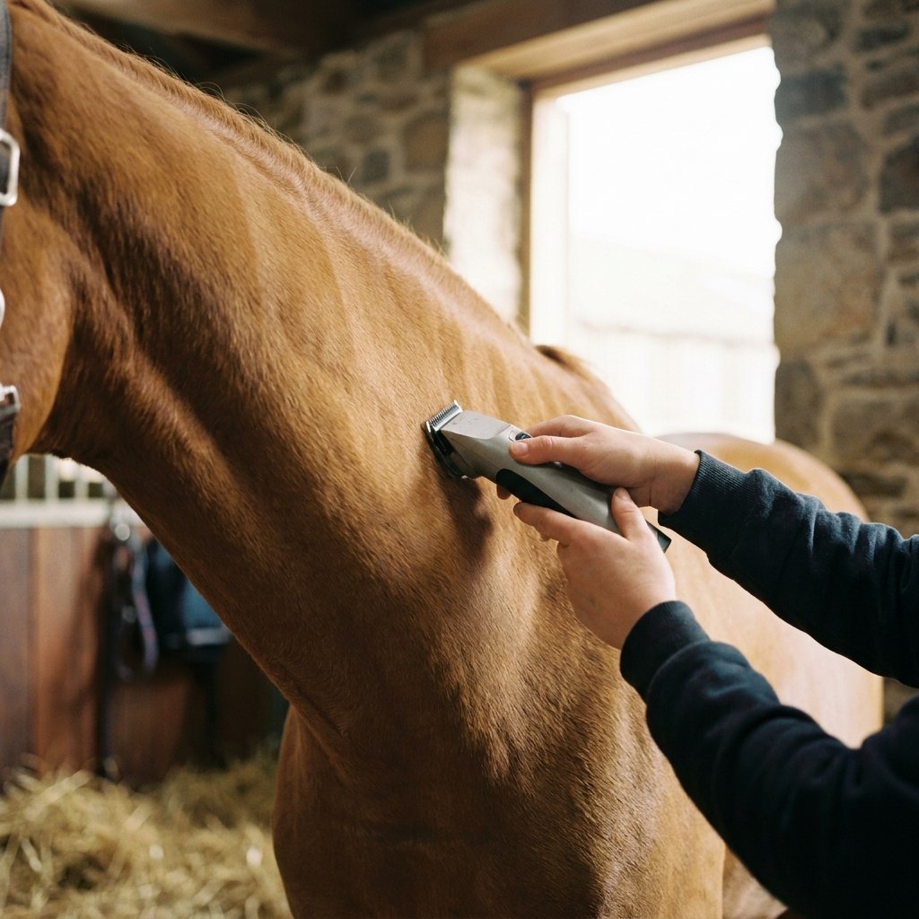 Tondre chevaux et moutons sans contrainte de câble