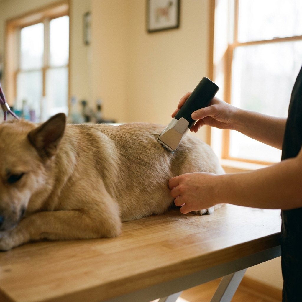 Un toilettage sans stress pour les animaux sensibles