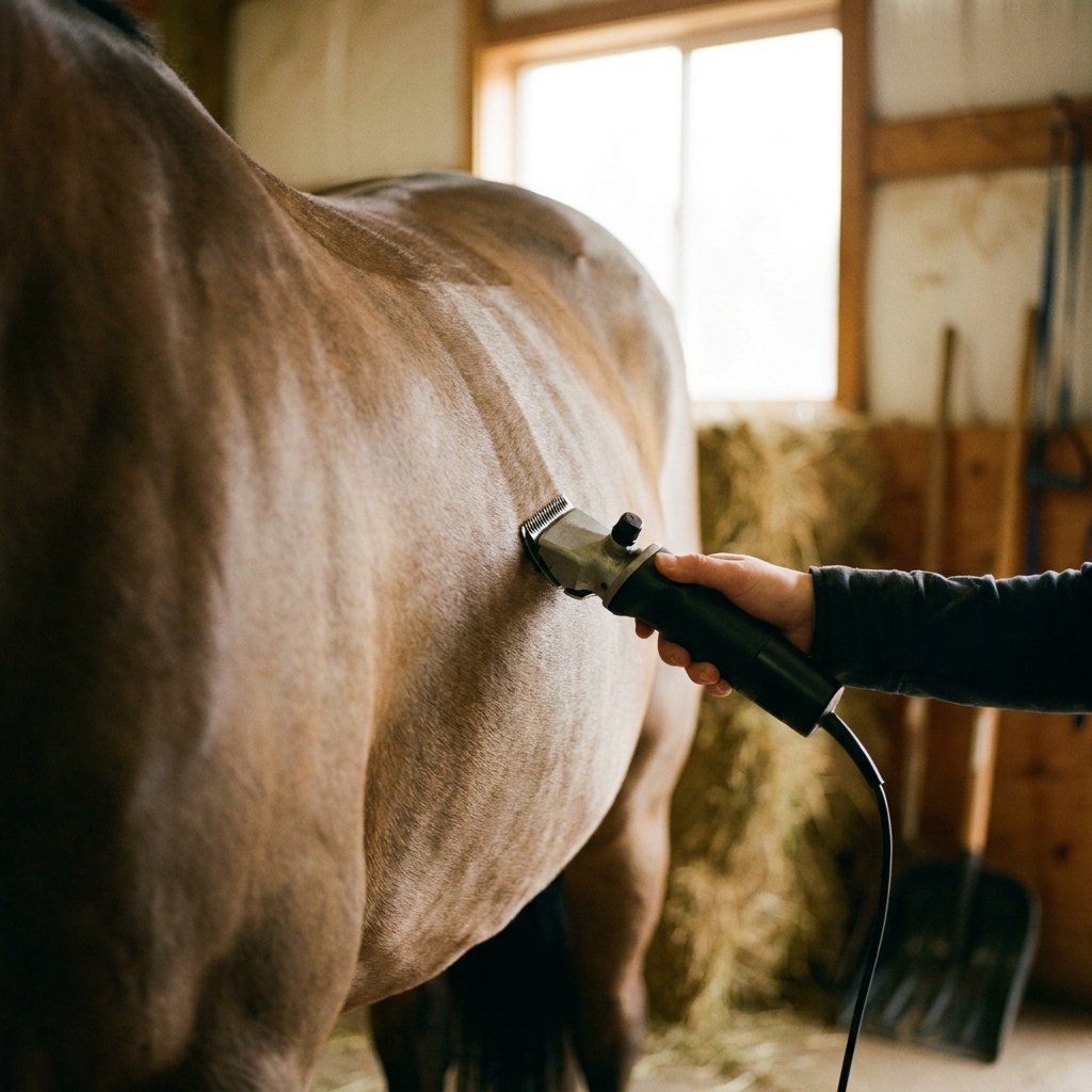 Toilettage des animaux de ferme
