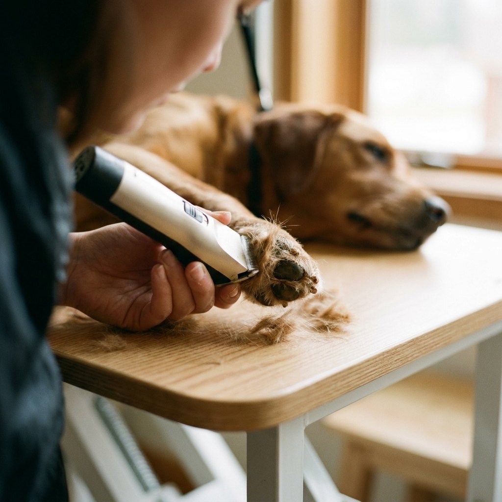 Une lame adaptée aux pattes