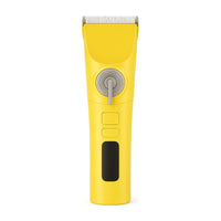 Jaune - tondeuse rechargeable sans fil silencieuse pour chiens et chats