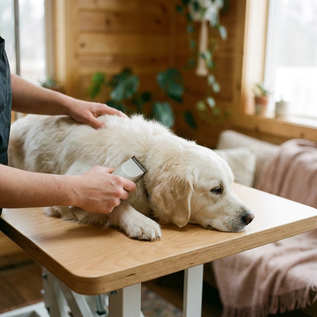 Conçue pour les animaux sensibles au bruit